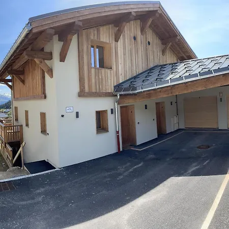 4 Pieces Avec Terrasses Et Garage A Les Saisies - 6 Pers, 2 Sdb, Wifi - Fr-1-293-392 Daire Hauteluce