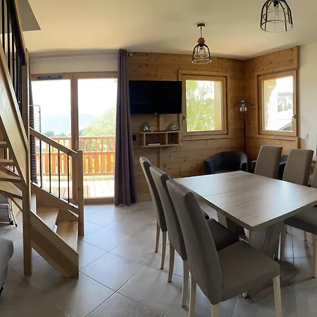 Apartment 4 Pieces Avec Terrasses Et Garage A Les Saisies - 6 Pers, 2 Sdb, Wifi - Fr-1-293-392 *
